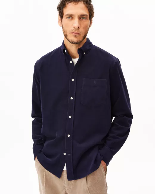 Organic cotton checked shirt