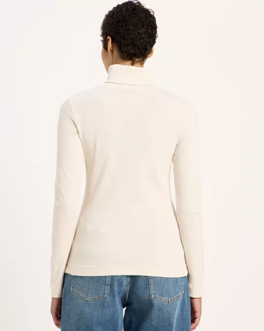 LANIUS - Pull à col roulé en coton biologique