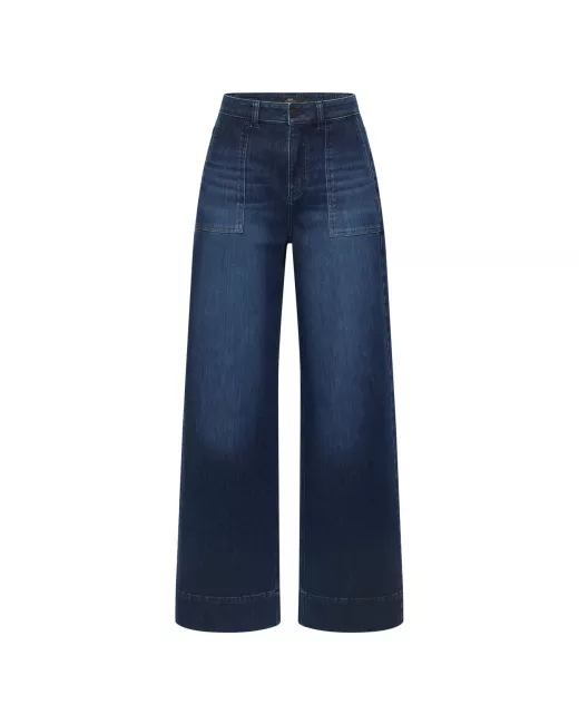 Marlene High-Waist Jeans in Candiani Denim