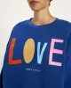 Sweatshirt of organic cotton