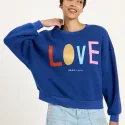 Sweatshirt of organic cotton