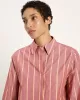 LANIUS - Chemise lignée en coton biologique