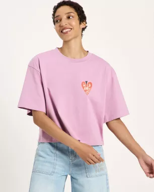 T-shirt van biologisch katoen
