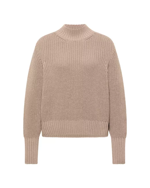 Turtleneck shirt made from organic cotton