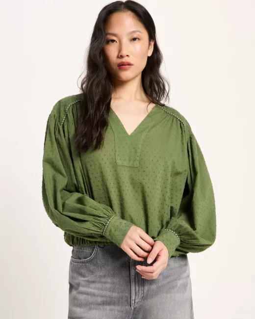 Blouse van TENCEL™ Lyocell