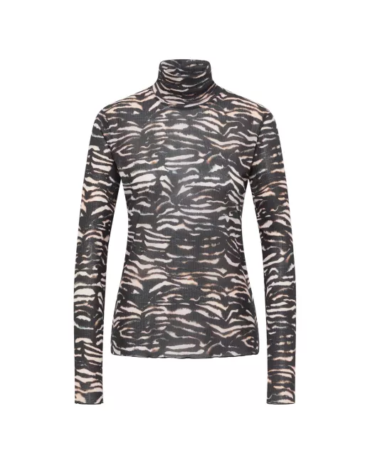 Turtleneck shirt made from organic cotton