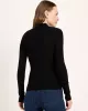 LANIUS - Pull à col montant en coton biologique