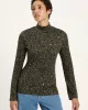 LANIUS - Pull à col montant en TENCEL™ et coton biologique 
