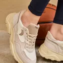 Vegan sneakers Nuvia Beige