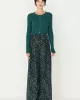 High-waisted palazzo trousers BASABE