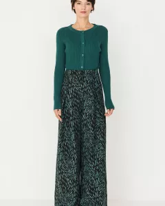 Palazzo broek met hoge taille BASABE