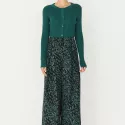 High-waisted palazzo trousers BASABE