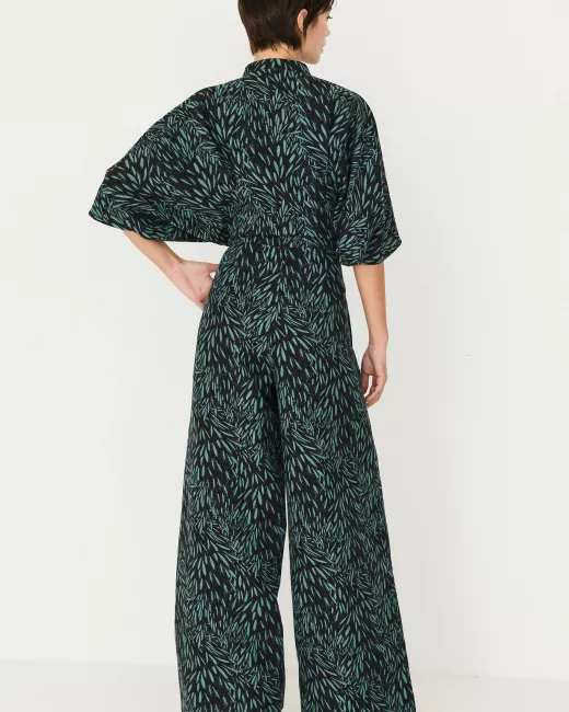 Palazzo broek met hoge taille BASABE