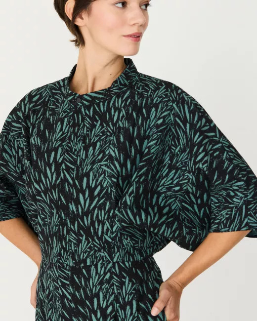 Palazzo broek met hoge taille BASABE