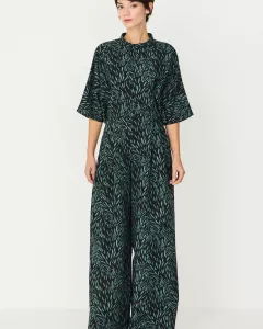 Palazzo broek met hoge taille BASABE
