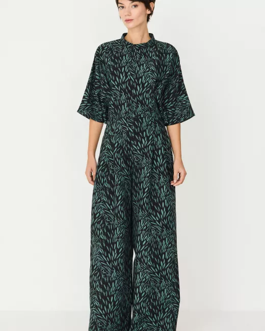 Palazzo broek met hoge taille BASABE