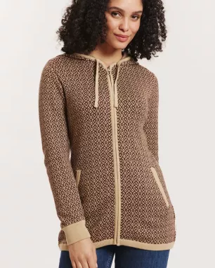 TRANQUILLO - Cardigan en coton biologique NADJAA