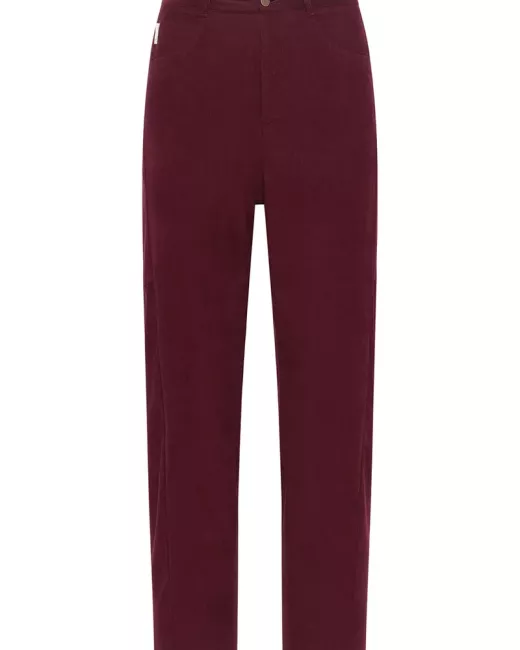 Tranquillo - Pantalon en velours côtelé fin de coton biologique