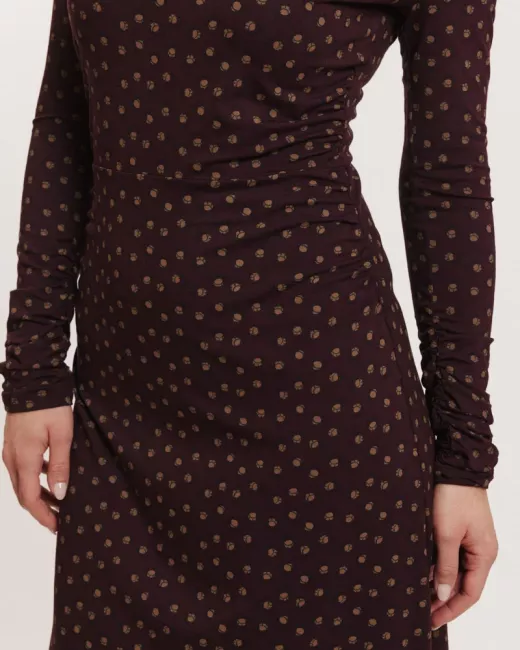 Jurk in wrap look