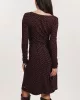 Jurk in wrap look