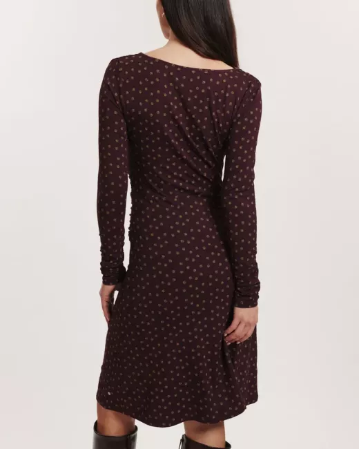 Jurk in wrap look