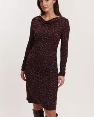 Jurk in wrap look