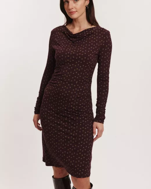 Jurk in wrap look