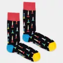 Colourful patterned socks - Festive Candles