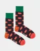 Colourful patterned socks - Frosty Cubes
