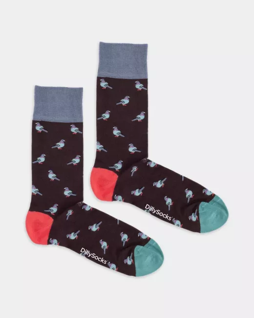 Colourful patterned socks - Arctic Penguins
