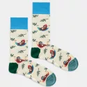 Kleurrijke sokken met motief - Lazy Sloth