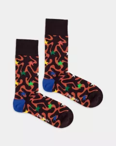 Colourful patterned socks - Alpine Goats