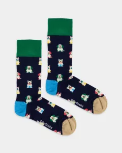 Colourful patterned socks - Cosmic Camo