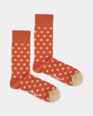 Colourful patterned socks - Fluffy Skies