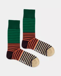 Colourful patterned socks - Alpine Adventure