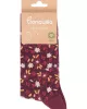 TRANQUILLO - Chaussettes Bloomyy en coton bio à motif 