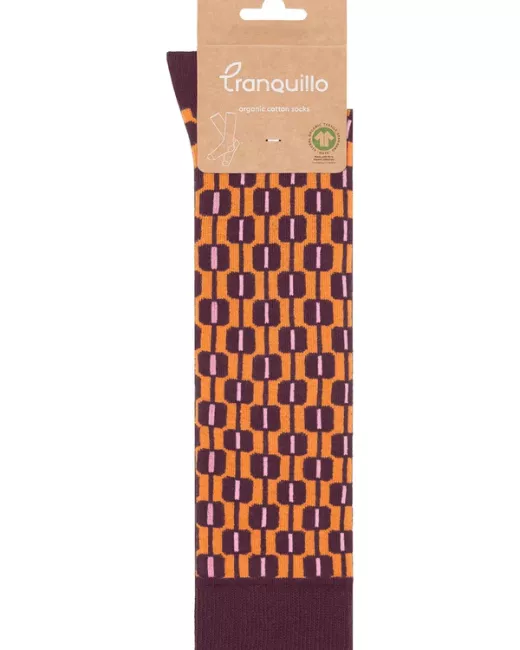 Organic cotton patterned socks Faniaa