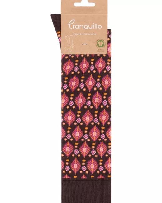 Organic cotton patterned socks Juanaa