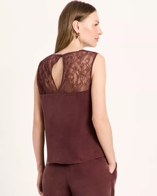 Wijde broek in TENCEL™
