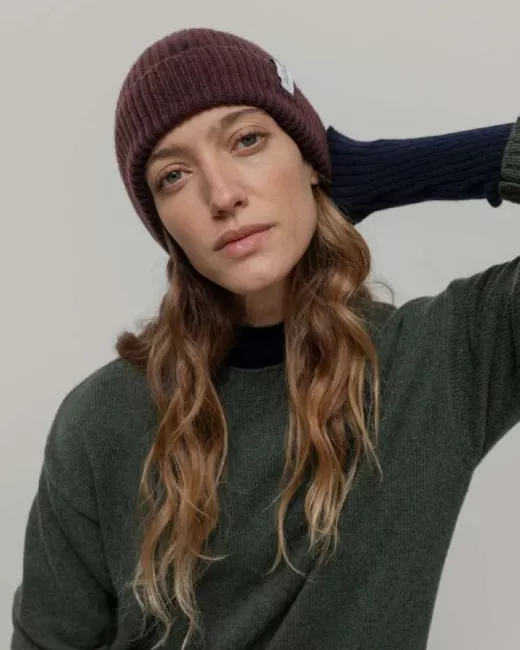 RIFÒ - Bonnet Marcello en cachemire recyclé