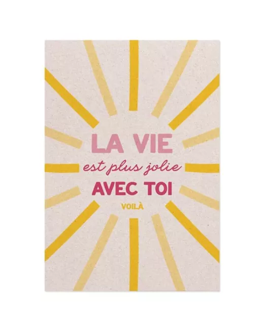 FEEL GOOD wenskaart - Ma bichette...