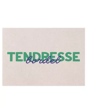 Growing paper - Carte postale FEEL GOOD - TENDRESSE bordel