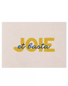 Growing paper - Carte postale FEEL GOOD - JOIE et basta