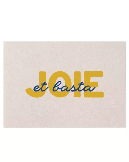Growing paper - Carte postale FEEL GOOD - JOIE et basta