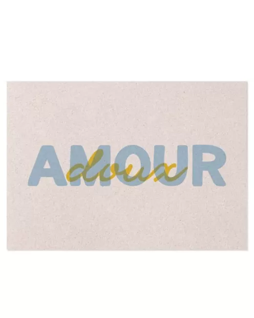 Growing paper - Carte postale FEEL GOOD - AMOUR doux