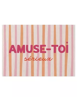 FEEL GOOD postcard - AMOUR doux
