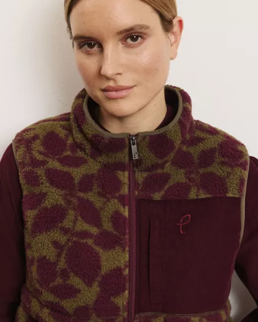 TRANQUILLO - Gilet teddy fleece Galaa