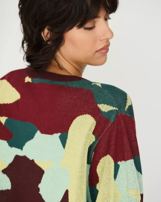 SKFK - Robe Aiza jacquard en coton bio (GOTS)