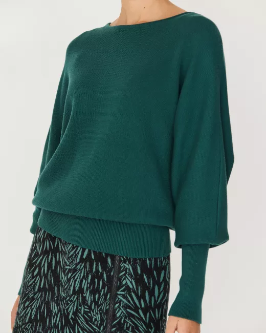 Organic cotton knit sweater IBAR