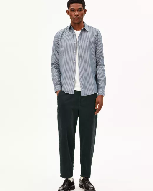 Organic cotton shirt QUAASA STRIPES